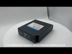 7.4v 5200mAh bateria de íons de lítio para produtos de aquecimento