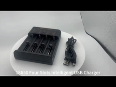 4 ranhuras 18650 Carregador de bateria recarregável 4.2V 2A Para bateria Li-ion Ni-MH Ni-CD