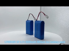 803450 2P 3.7v 3000mAh bateria de iões de lítio