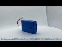 Pacote de bateria lipo 803450-2P 3.7v 3000mAh