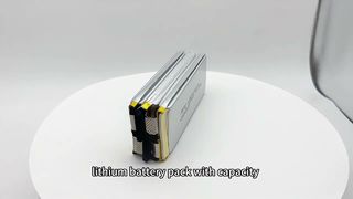 Bateria de polímero de lítio Rc, capacidade de 500mAh a 50Ah, taxa de descarga de 5c a 100c