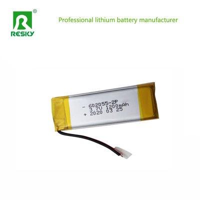 comprar Pacote de bateria Lipo personalizado 602055 3.7V 2P 600mAh 1200mAh Para dispositivo médico online manufacture