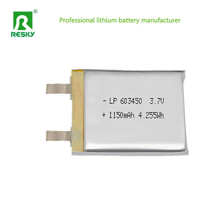 comprar Célula de bateria solar de lítio polímero 3.7V 603450 1200mAh Baterias para alarme de elevador online manufacture
