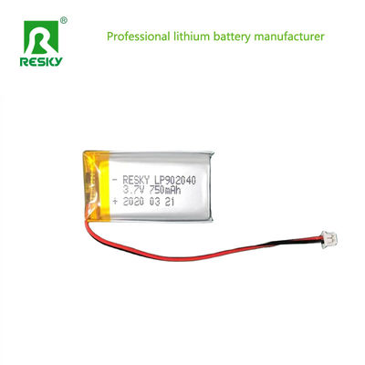 comprar Celular de bateria de polímero de lítio 902040 3.7V 700mAh 750mAh Para lanterna LED online manufacture