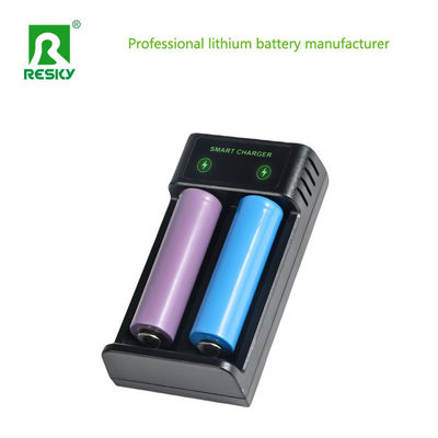 comprar Carregador de bateria inteligente recarregável para célula de iões de lítio 14500/18350/18500/18650/26650/21700 online manufacture