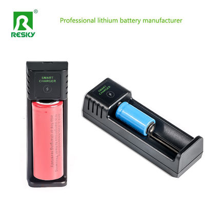 comprar 1 Slot Carregador de célula de bateria cilíndrica para bateria de lítio recarregável de 3,7 V online manufacture