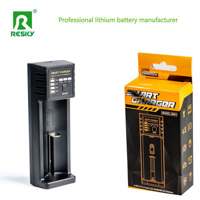 comprar Carregador de bateria recarregável inteligente 1 slot para 18650 14500 célula de iões de lítio online manufacture