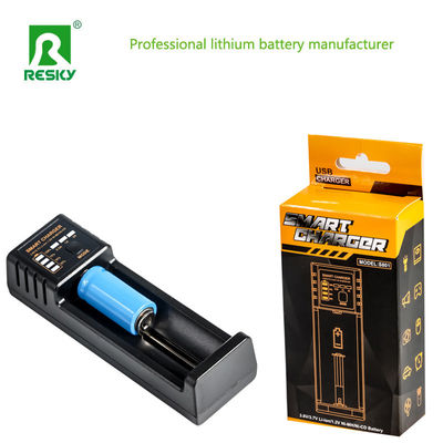 comprar Carregador inteligente de células recarregáveis para bateria de iões de lítio 14500 18500 18650 26650 online manufacture