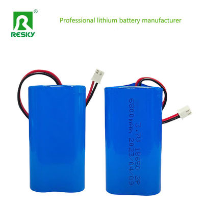 comprar Pacote de bateria de íon de lítio Panasonic NCR18650B 7,4V 2s 3400mAh para iluminação decorativa LED Fabricação em linha
