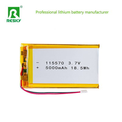 comprar Bateria de polímero de lítio 115570 3.7V 7.4V 11.1v 5000mAh 18.5wh Para Dispositivo Médico Portátil Fabricação em linha