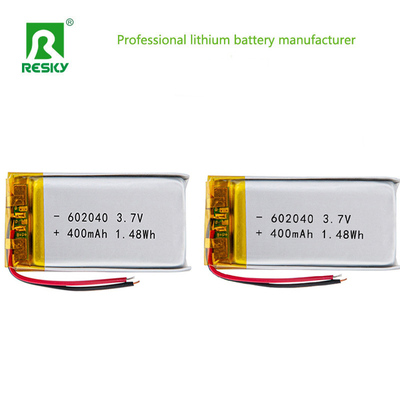 comprar Célula de bateria de polímero de lítio solar 602040 450mAh 3,7V Pacote de bateria Lipo recarregável Fabricação em linha