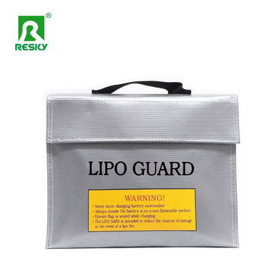 comprar Preto Prateado Vermelho Cor Impeligível à Explosão RC Lipo Bateria Safe Sack de Carregamento 65X180X240mm Fabricação em linha