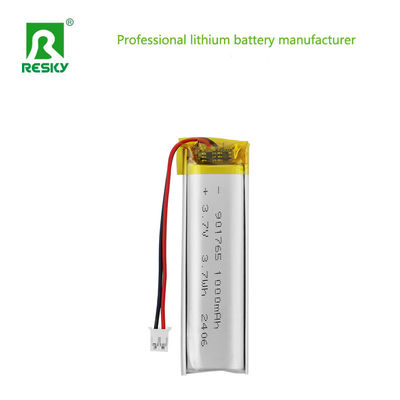 comprar Bateria de polímero de lítio 901765 3.7V 1000mAh 3.7wh Baterias Lipo de energia recarregáveis Fabricação em linha