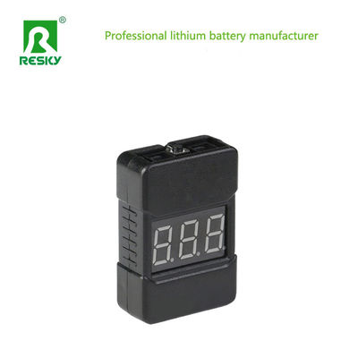 comprar 1-8S Lithium RC Battery Pack 2 In 1 Low Voltage Alarm Buzzer Battery Indicator Displayer Fabricação em linha
