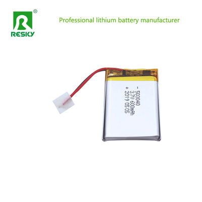 Potência Célula de bateria de polímero de lítio 503040 600mAh 3.7V Para Smart Watch