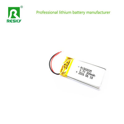 Célula de bateria recarregável de polímero de lítio 602035 3.7V 400mAh Para teclado Bluetooth universal