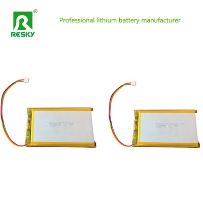 605080 Bateria de polímero de lítio 3.7V 7.4V 3000mAh Bateria recarregável Lipo