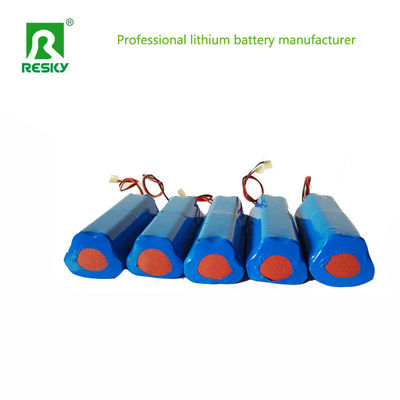 18650 Bateria de lítio 18.5V 5200mAh Tocha LED Baterias de íons de lítio