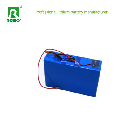 Bateria de bicicleta elétrica de íons de lítio 15ah 48V para carrinho de golfe elétrico de 500W