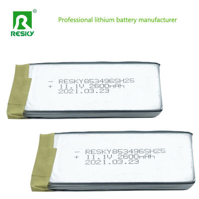 853496 RC Lipo Bateria Célula 7.4V 11.1V 2200mAh Baterias de polímero de lítio 25c