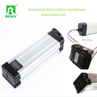Silverfish Bateria recarregável de iões de lítio 36V 10,4ah 350W Armazenamento Bateria de lítio Ebike