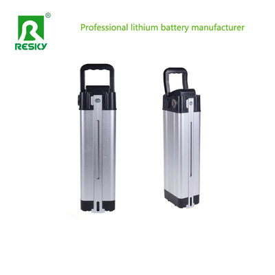 Bateria de lítio de peixe prateado 48V 15.6ah 500W Armazenamento Li-Ion 18650 Bateria para bicicleta elétrica