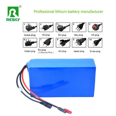 Celular de lítio ICR18650 3.7v 2600mAh 36V 7.8Ah Bateria de íons de lítio para scooter elétrico