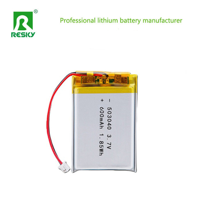 Célula de bateria recarregável de polímero de lítio 602035 3.7V 400mAh Para teclado Bluetooth universal